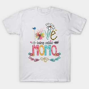 Love Being Called Momo Happy Mother's Day T-Shirt